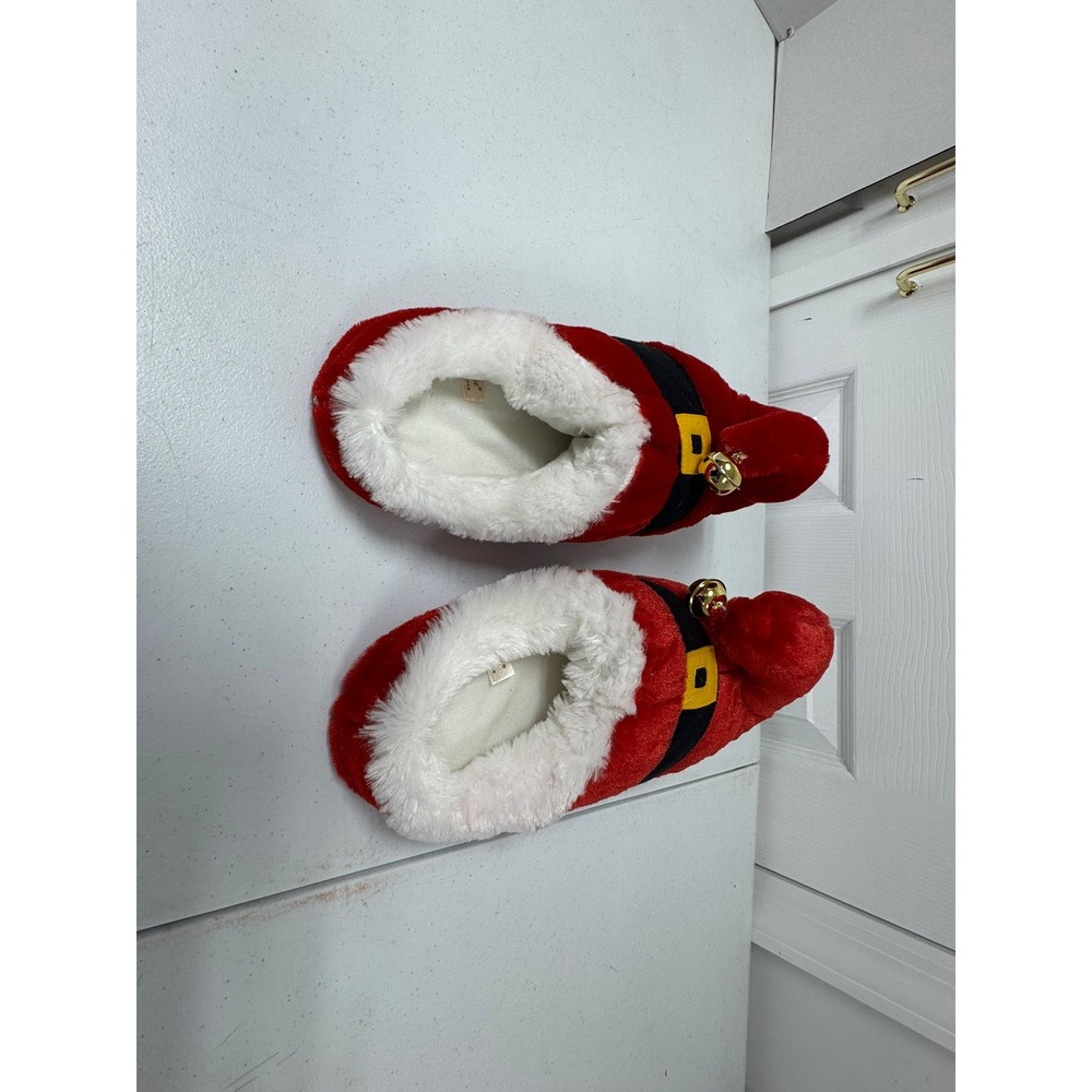 Santa Slippers New - USA M (7-8) - Picture 5 of 8